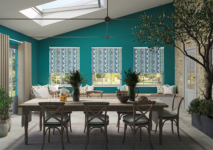 Cerrado, Electric Blues - Twist&Fit Roller Blind - Image 8